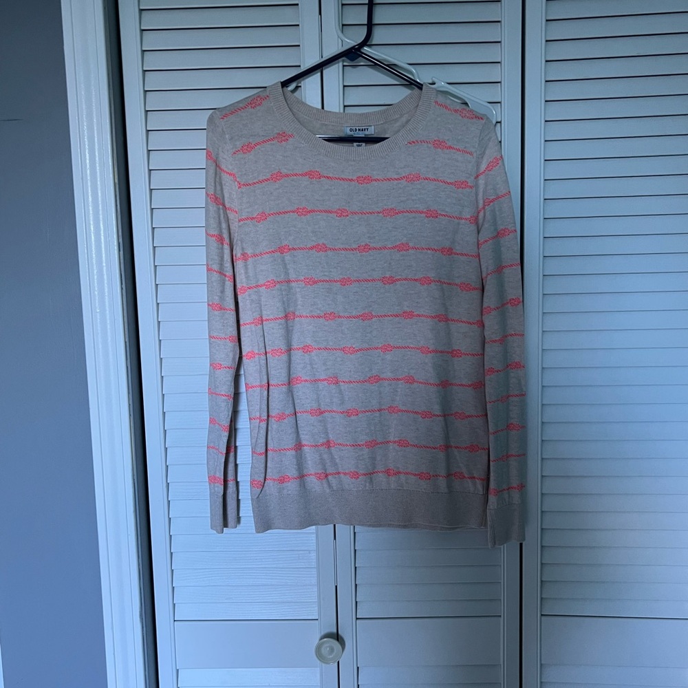 old navy knot sweater EUC!